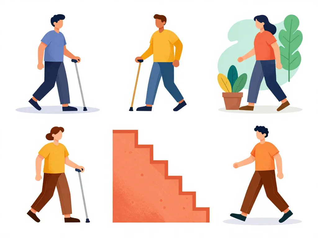 bequille pharmacie usage quotidien posture sécurité