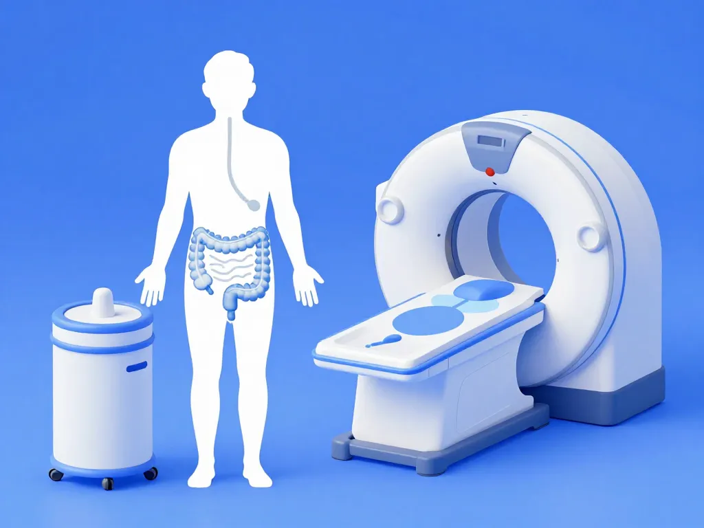 schema 3D coloscopie virtuelle fonctionnement