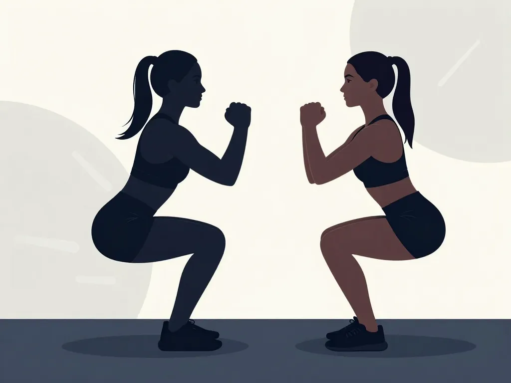 grossir des cuisses en 1 semaine exercices squats fentes