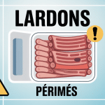 peut on manger des lardons périmés paquet réfrigérateur danger