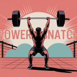 Illustration moderne du power snatches