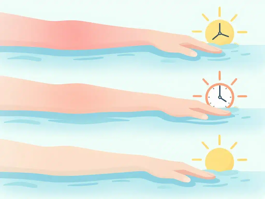 tatouage piscine phases de cicatrisation