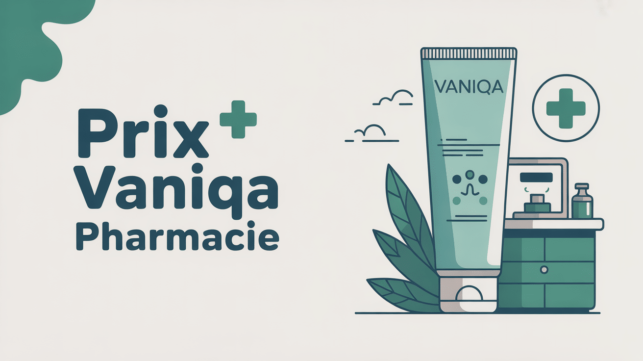 vaniqa crème prix en pharmacie image informative tube croix verte