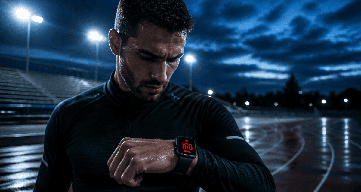 160 bpm course a pied coureur montre