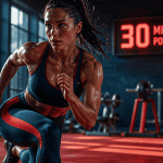 30 minutes de sport par jour avant/apres femme HIIT