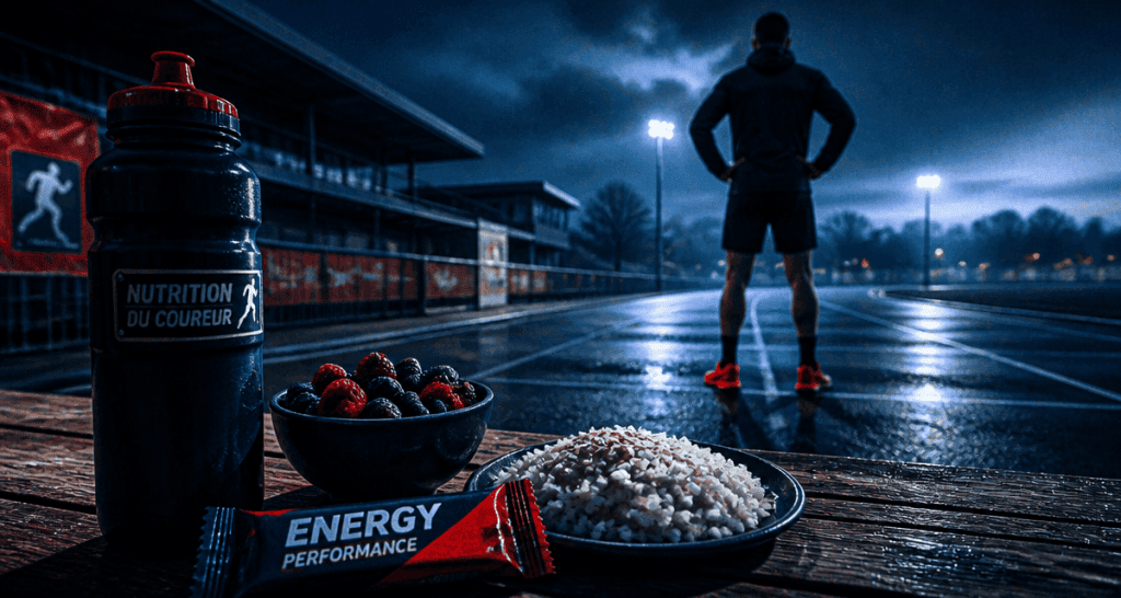 alimentation course a pied petit dejeuner sportif