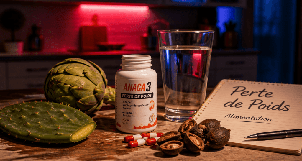 anaca 3 perte de poids gélules artichaut nopal