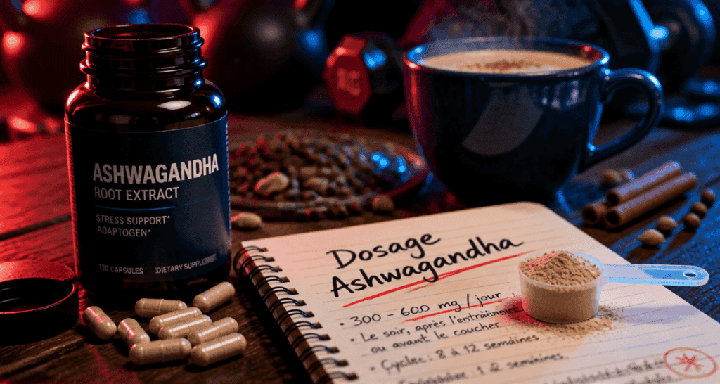 ashwagandha dosage par jour gélules poudre carnet