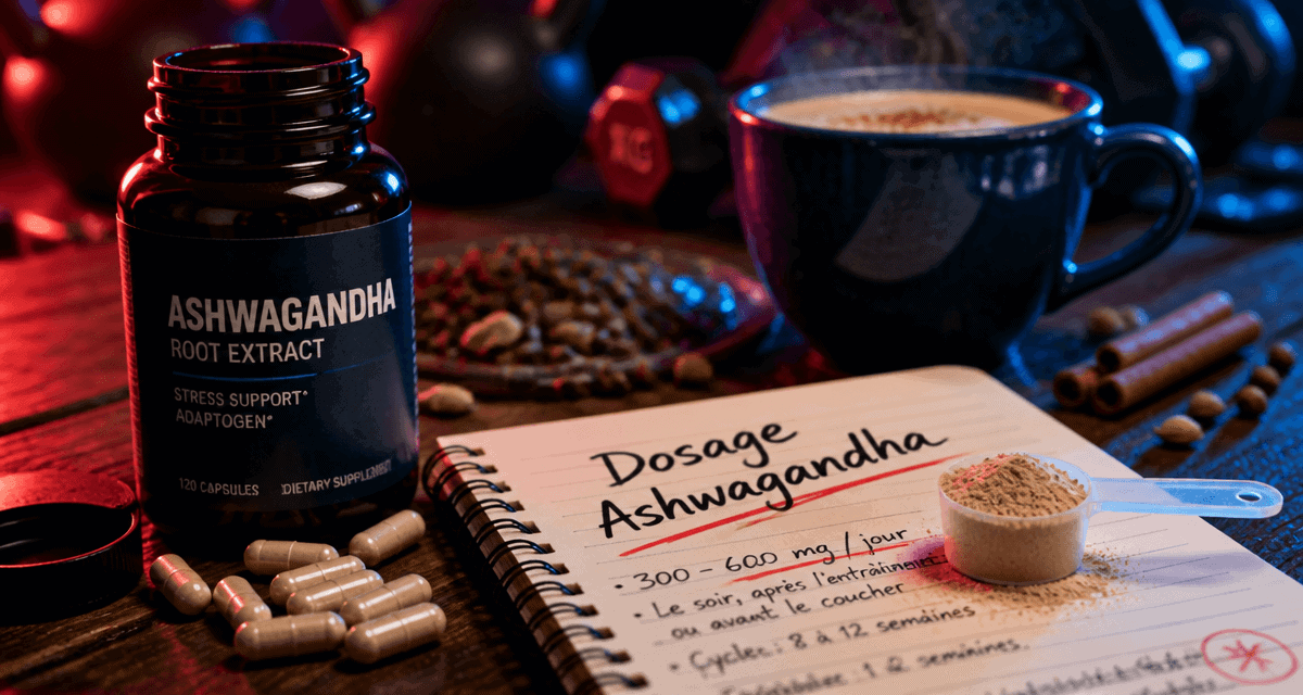 ashwagandha dosage par jour gélules poudre carnet