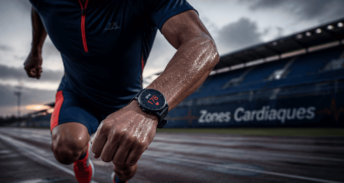 bpm course à pied coureur montre cardio