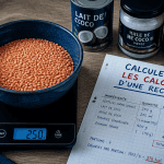 calculer les calories d une recette avec balance et ingrédients