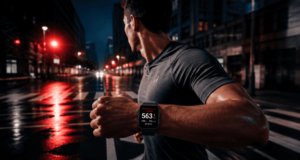 coureur montre calories course a pieds