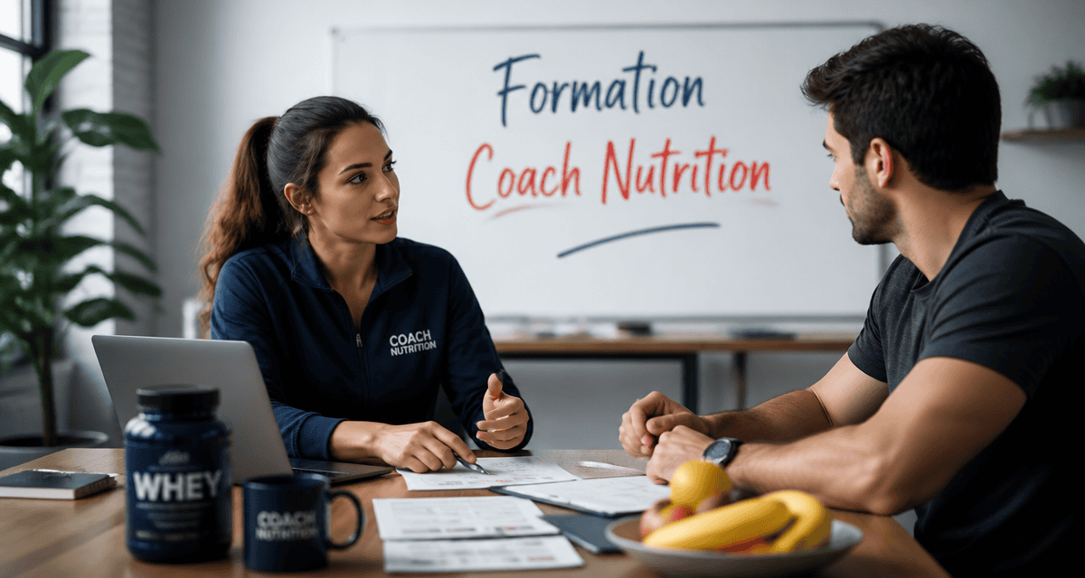 Coach en nutrition formation discussion client