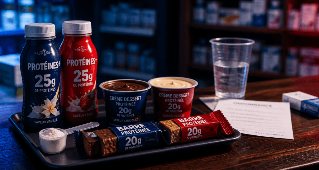 complement alimentaire hyperproteine pharmacie sur comptoir
