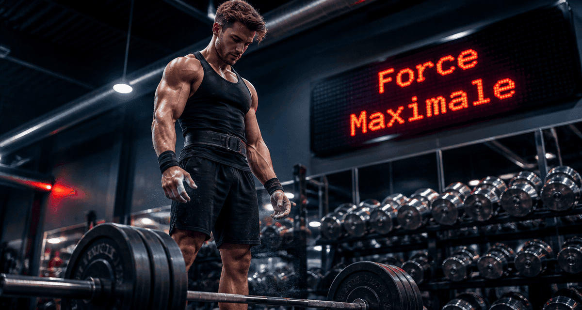 athlète force musculation deadlift