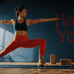hatha yoga c est quoi femme posture guerrier II