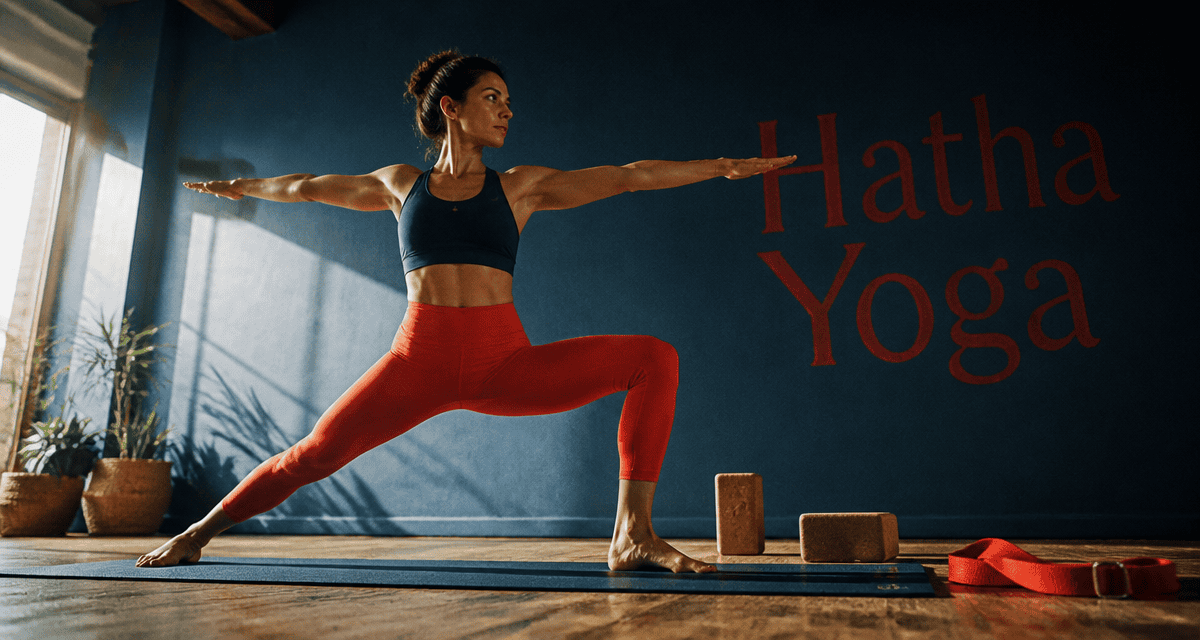 hatha yoga c est quoi femme posture guerrier II