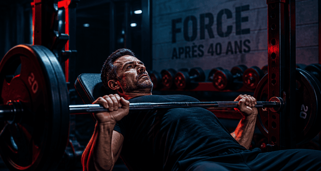 musculation homme 40 ans développé couché