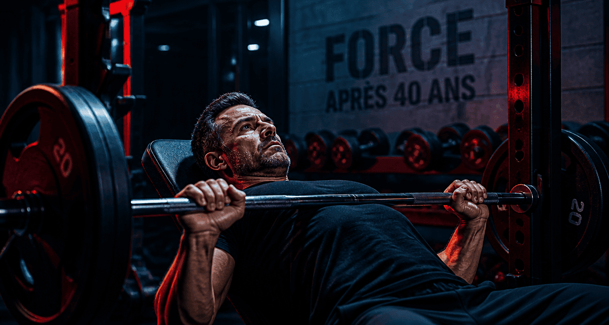 musculation homme 40 ans développé couché