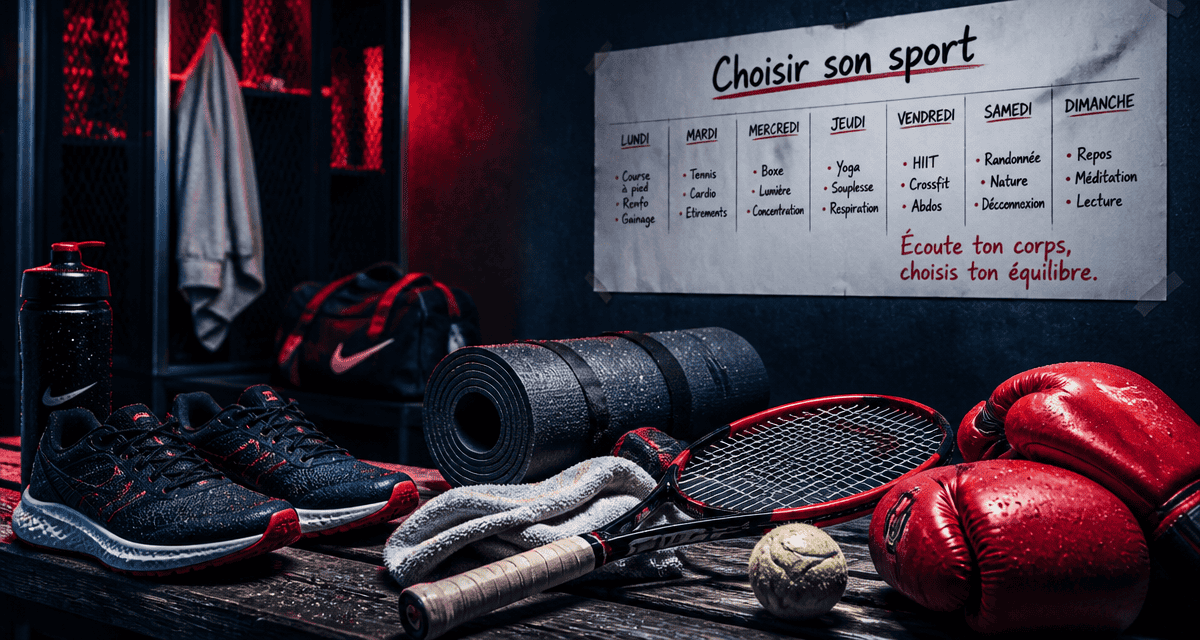 Quel sport pratiquer équipements vestiaire