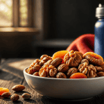 regime et fruits secs bol de fruits secs