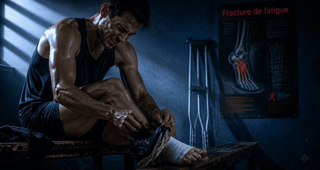 temps de guerison fracture de fatigue coureur blessé