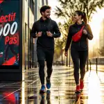 6000 pas par jour marche sportive en ville