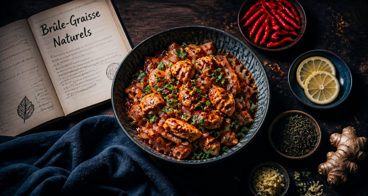 aliments brûle graisse bowl poulet konjac citron gingembre