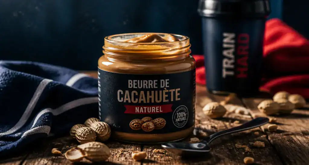 beurre de cacahuète healthy pot naturel sport