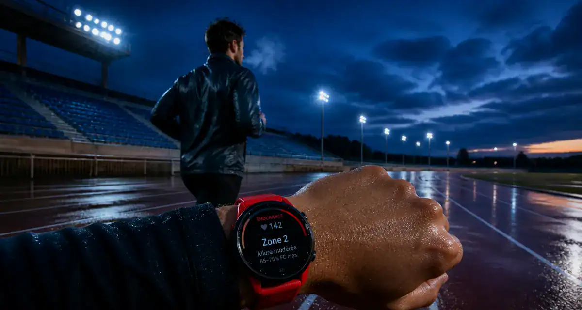 calculer son endurance fondamentale coureur montre cardio piste