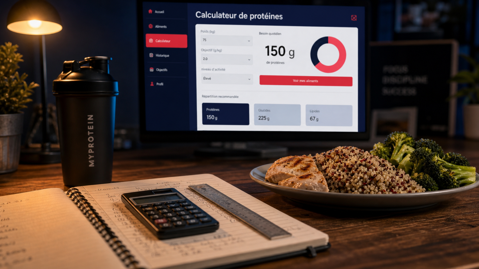 Combien de proteine par jour pour une femme pour maigrir : ratio protéines quotidien, calculateur.