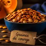comment consommer les graines de courges bol grillées paprika