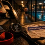 Hormone du bonheur sport : tapis de course en salle, endorphines et dopamine