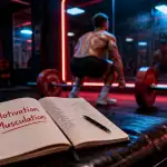 motivation musculation athlète carnet salle