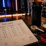 Nutrition pour la musculation : macros protéines et shaker de protéines