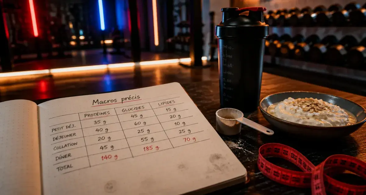 Nutrition pour la musculation : macros protéines et shaker de protéines