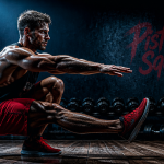 pistols squat athlète salle de sport