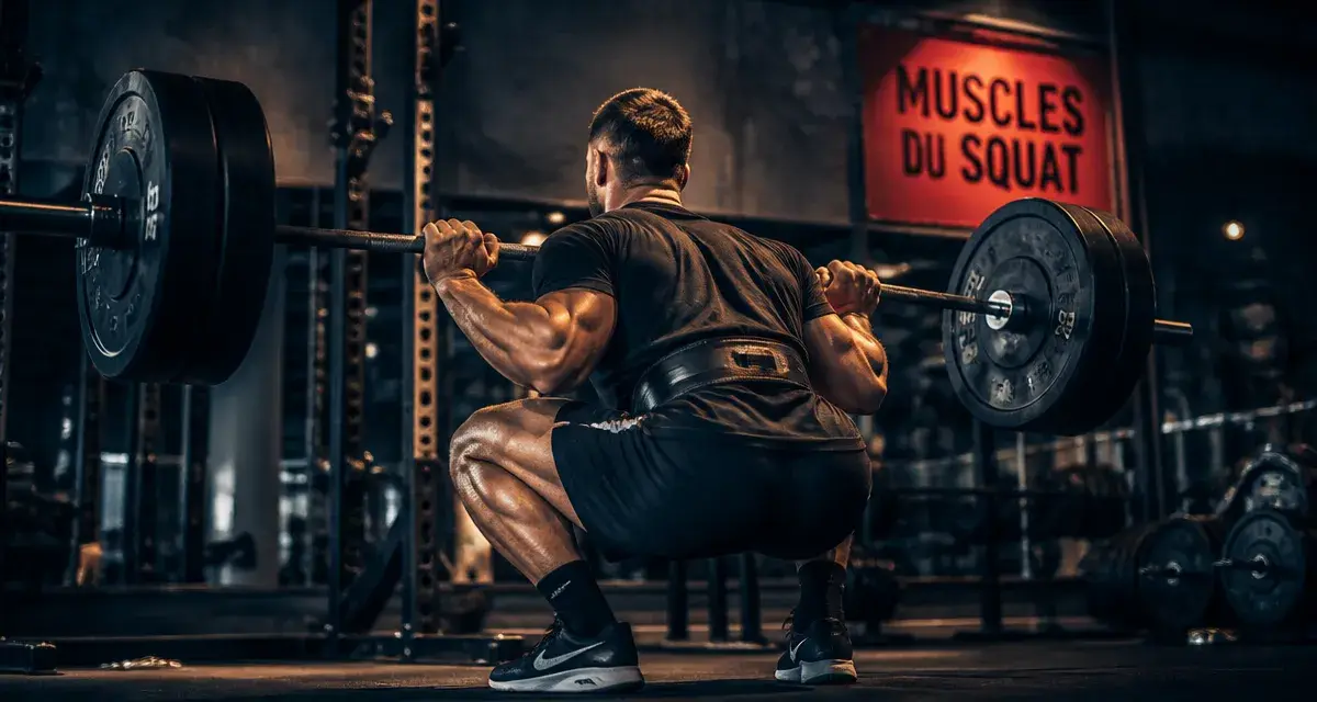 Quel muscle travaille les squat ? Quads, fessiers et ischios en squat