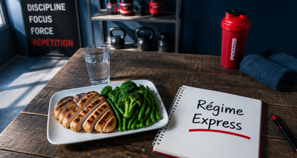 regime rapide et efficace repas sain