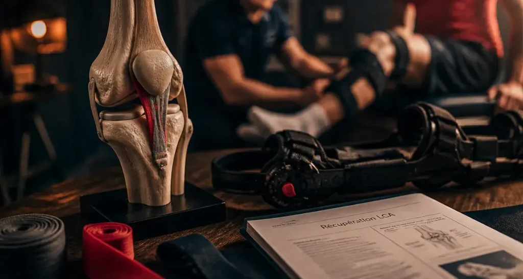 Rupture ligaments croisés genou : combien de temps pour reprendre