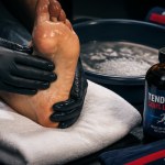 tendinite sous le pied remede de grand mere massage huile