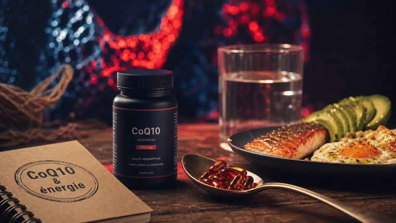 Coenzyme Q10 bienfaits : énergie cellulaire, antioxydant et statines