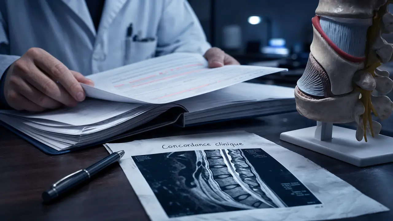 Diagnostique hernie discale : examen clinique avant IRM