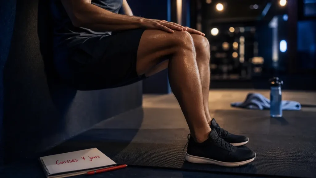 Muscler ses cuisses en 1 semaine, 5 exercices sur tapis de sport