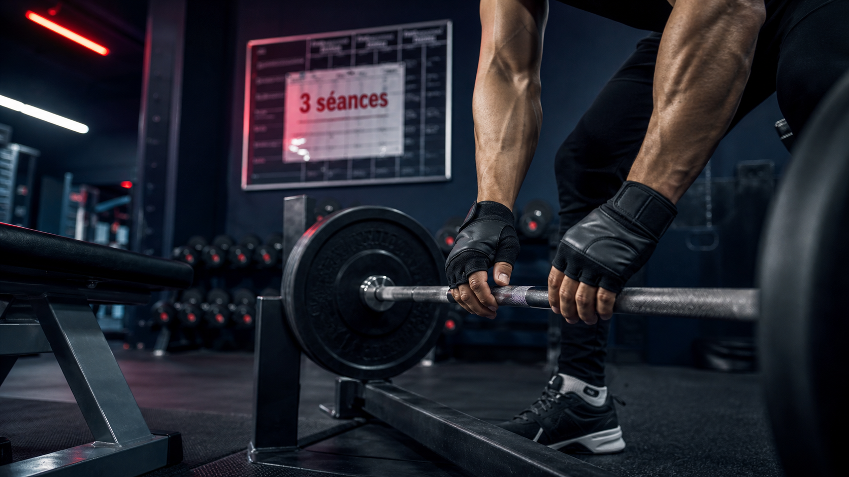 Musculation : combien de fois par semaine ? 2 à 4 séances par semaine.