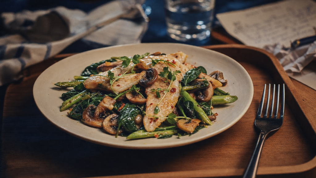 Salade de poisson, aliment qui ne font pas grossir