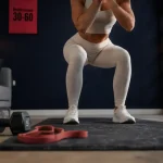 Seance de renforcement musculaire 30-60 min, tapis et haltères