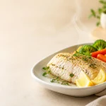 Poisson au four après le sport : 20 à 40 g de protéines