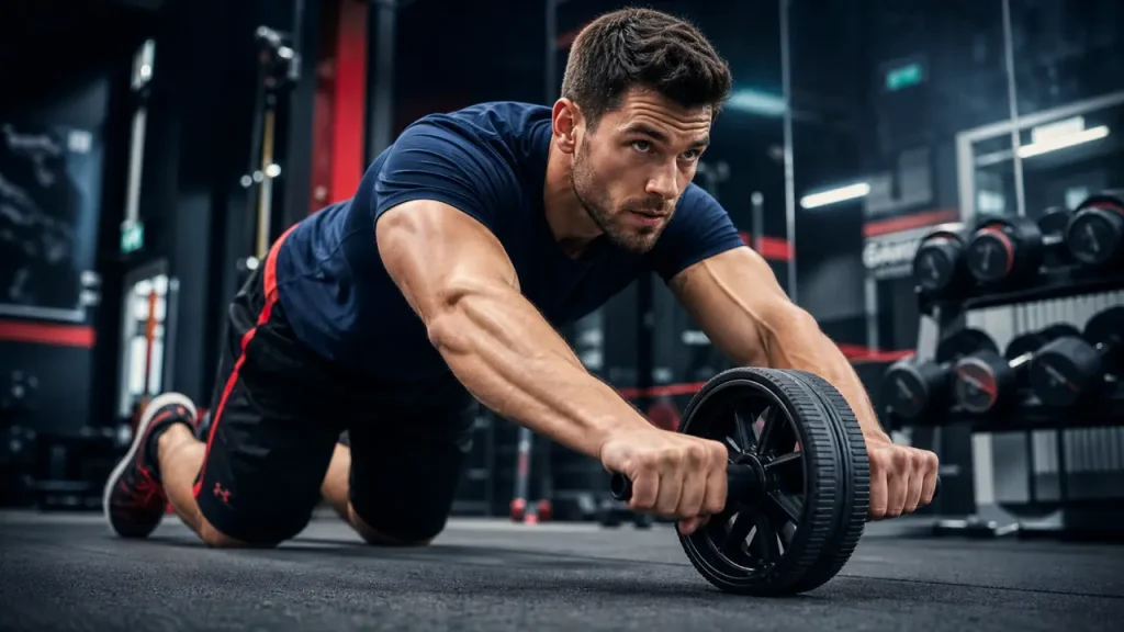 Roue abdominale : 2 à 4 séries de 5 à 15 répétitions selon votre niveau