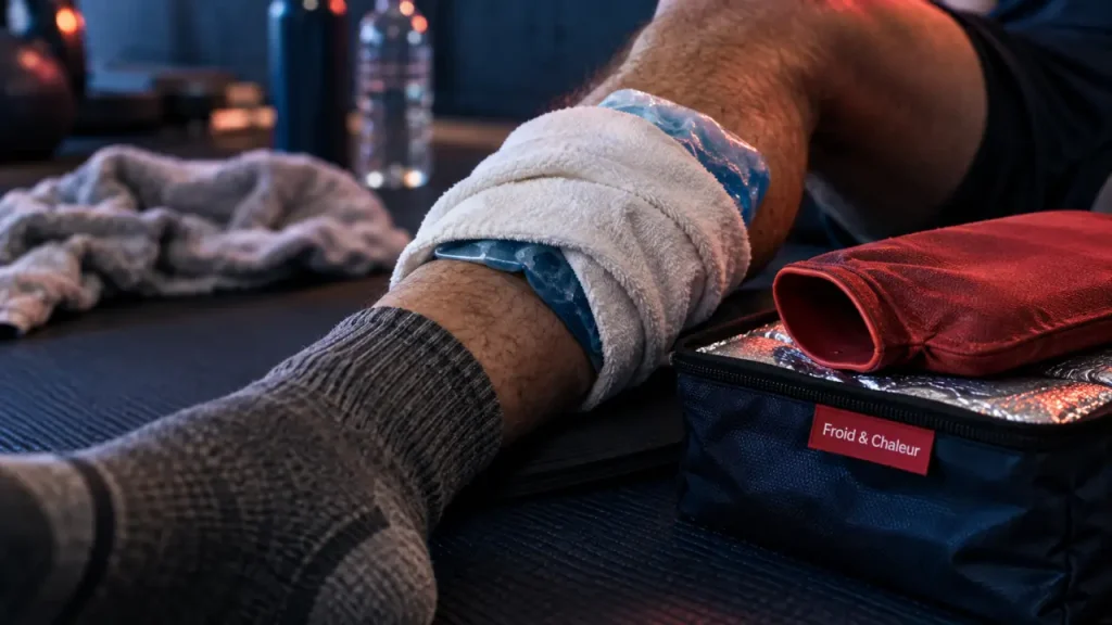 Douleurs musculaires : froid après une blessure, chaleur pour détendre une contracture
